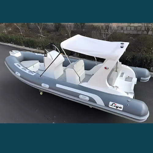 Bateau à coque rigide gonflable de 17 pieds