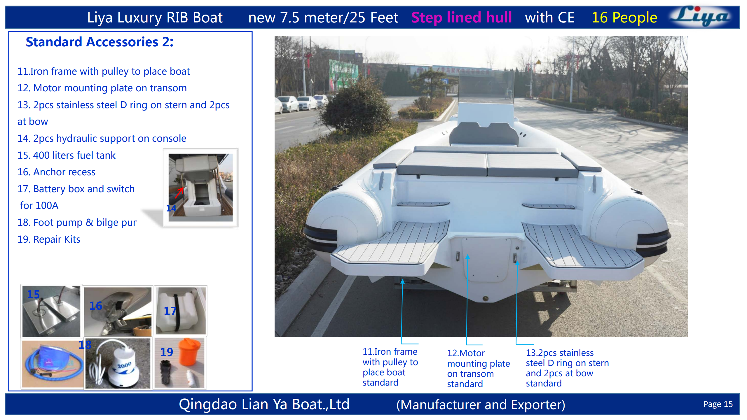 Poignée souple confortable pour un embarquement élégant et sécurisé 