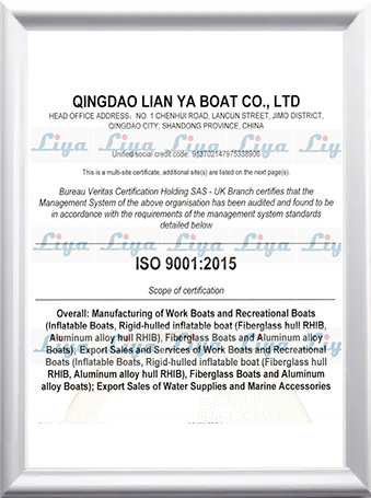 Bateau pneumatique semi-rigide d'armée d'OIN