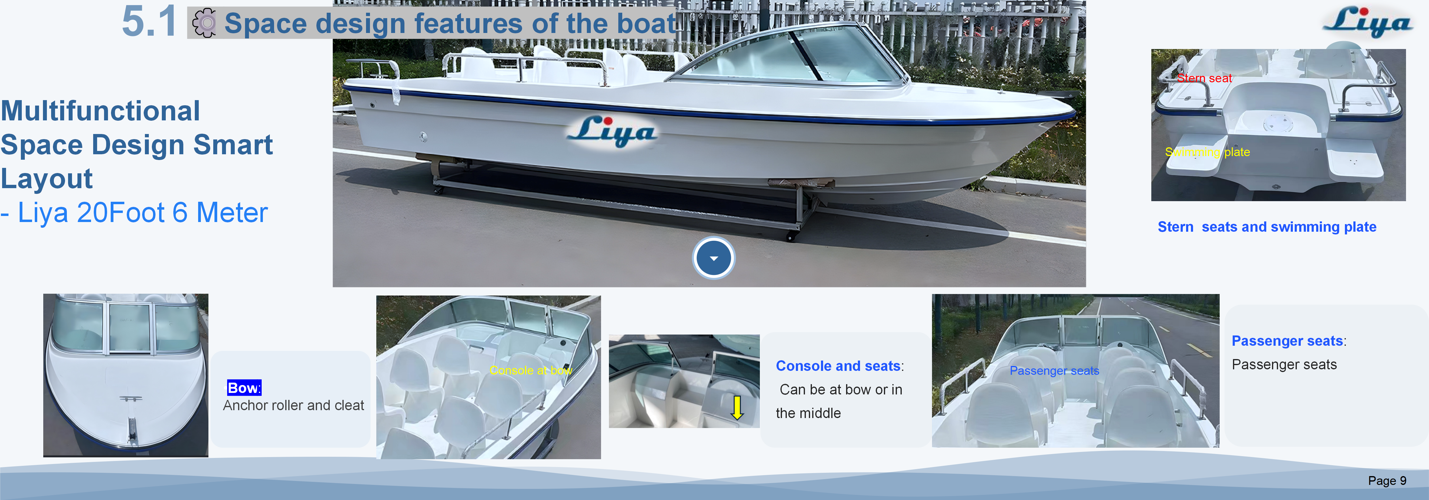 Bateau à passagers Liya 6m_09