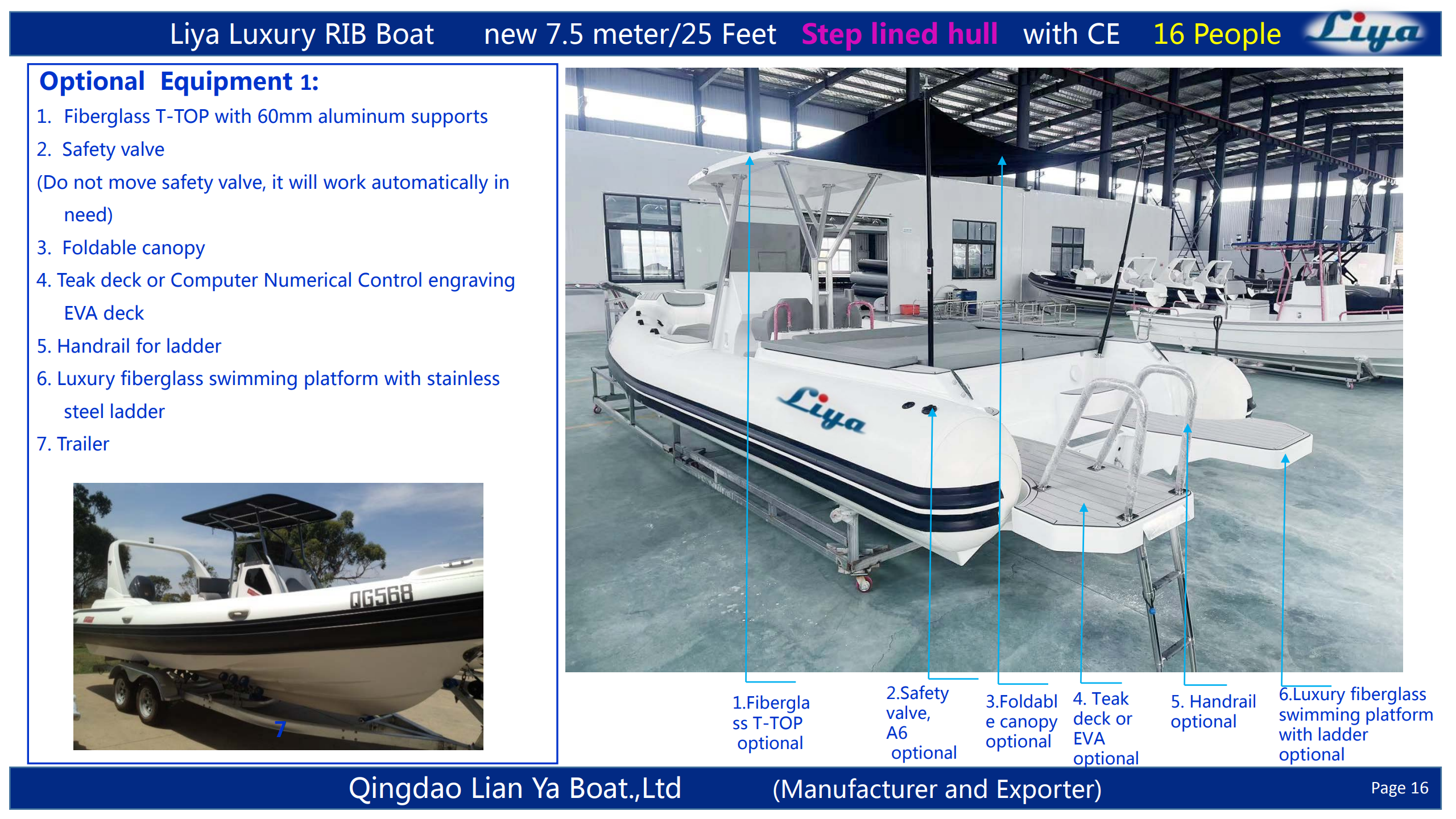 Auvent pliable en option créant une retraite privée pour la détente 