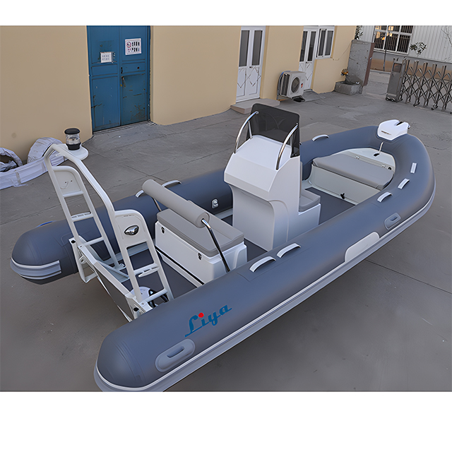 Liya bateaux rib de travail en aluminium de 5mètres à 7,5mètres