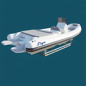 Liya bateau RHIB gonflable rigide de luxe de 25 pieds 