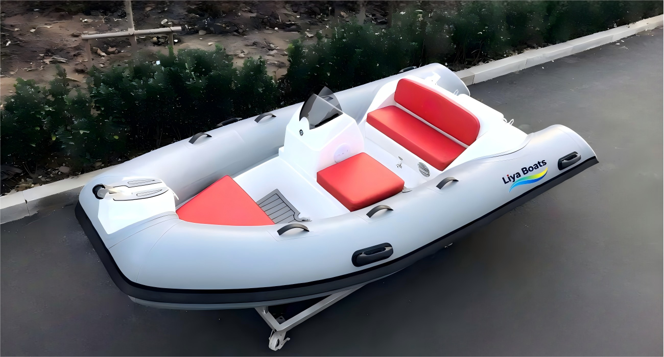 Bateau d'appel d'offres RlB à grande vitesse Liya de 3,8 m pour yachts de luxe | Certifié CE RlB