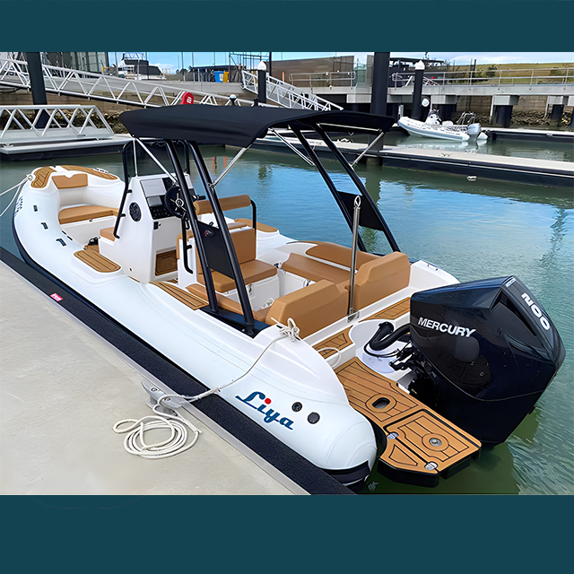 Bateau semi-rigide Liya de 22 pieds 