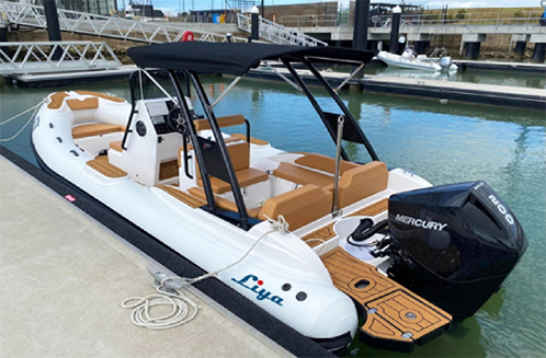 Bateau RIB de 22 pieds haute performance et durable Liya