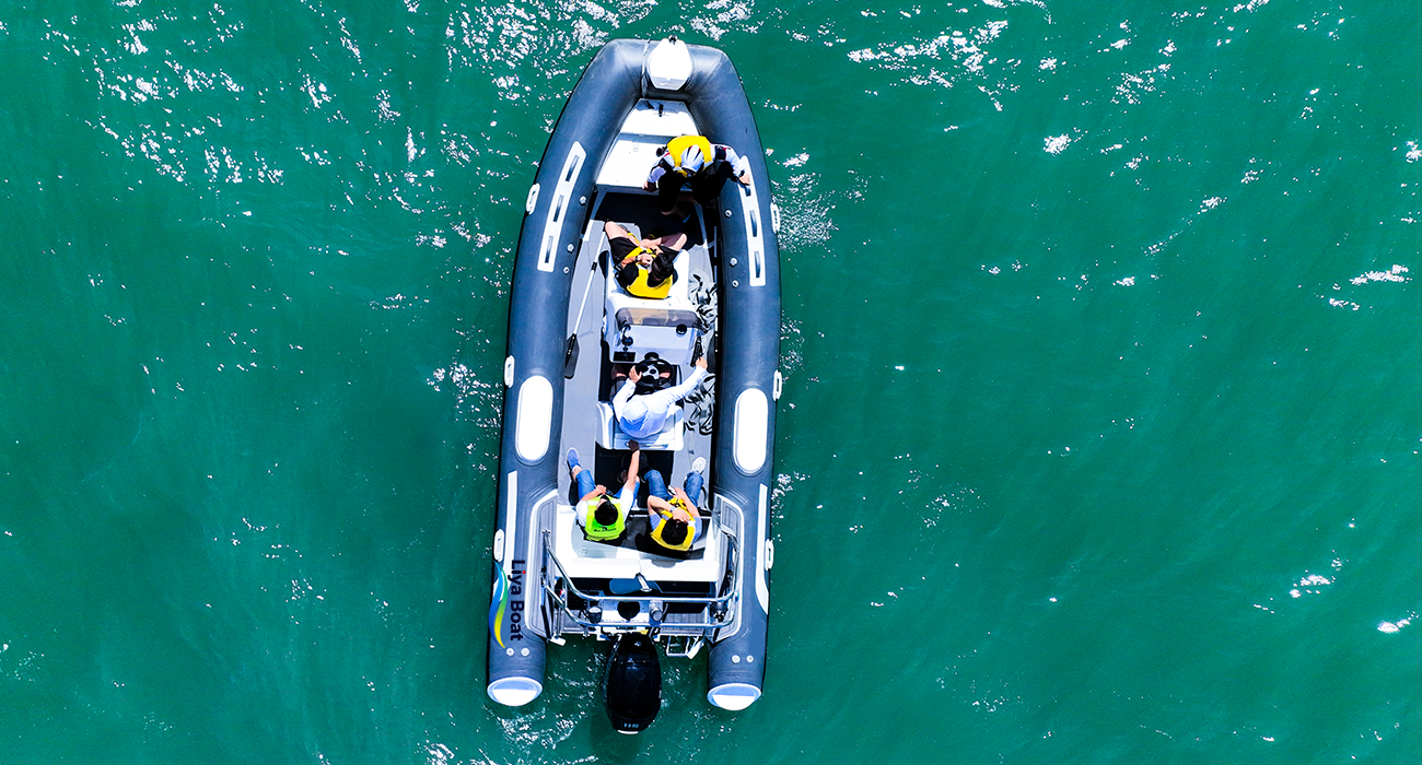 Bateau d'appel d'offres de luxe à coque en aluminium Liya de 19 pieds | Réservoir de carburant 150L | Certifié CE