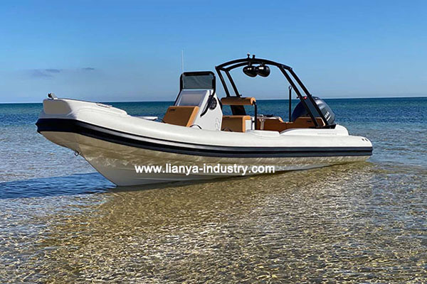  Liya Lancement du nouveau bateau pneumatique semi-rigide de luxe