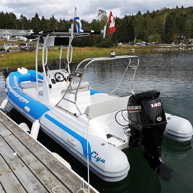 Liya bateau rigide de 20 pieds en Hypalon bateau RIB de 6,2 mètres