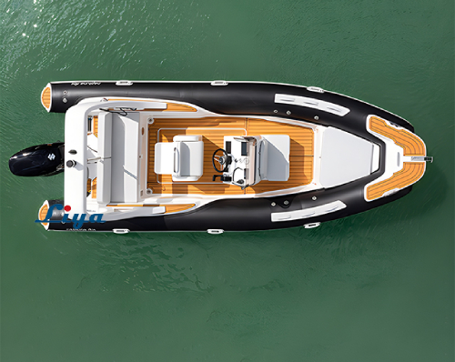 Profitez de l'eau avec un partenaire fiable&nbsp;: bateau RIB Liya de 19 pieds avec certification ISO et CE