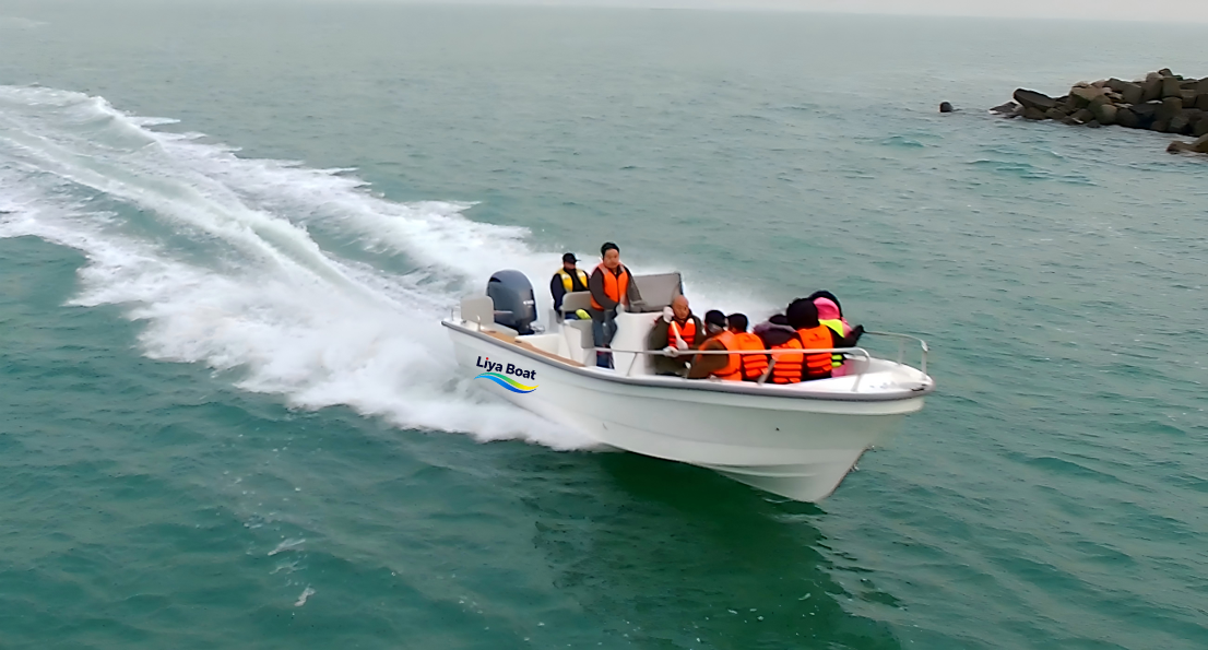 Bateau Liya Panga Skiff Deep-V de 22 pieds | 7 passagers, certifié CE, polyvalent