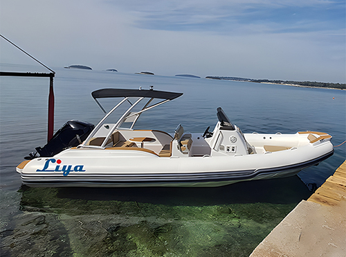 Les clients louent le RIB classique de Liya 7,5 m&nbsp;: excellentes performances et personnalisation flexible