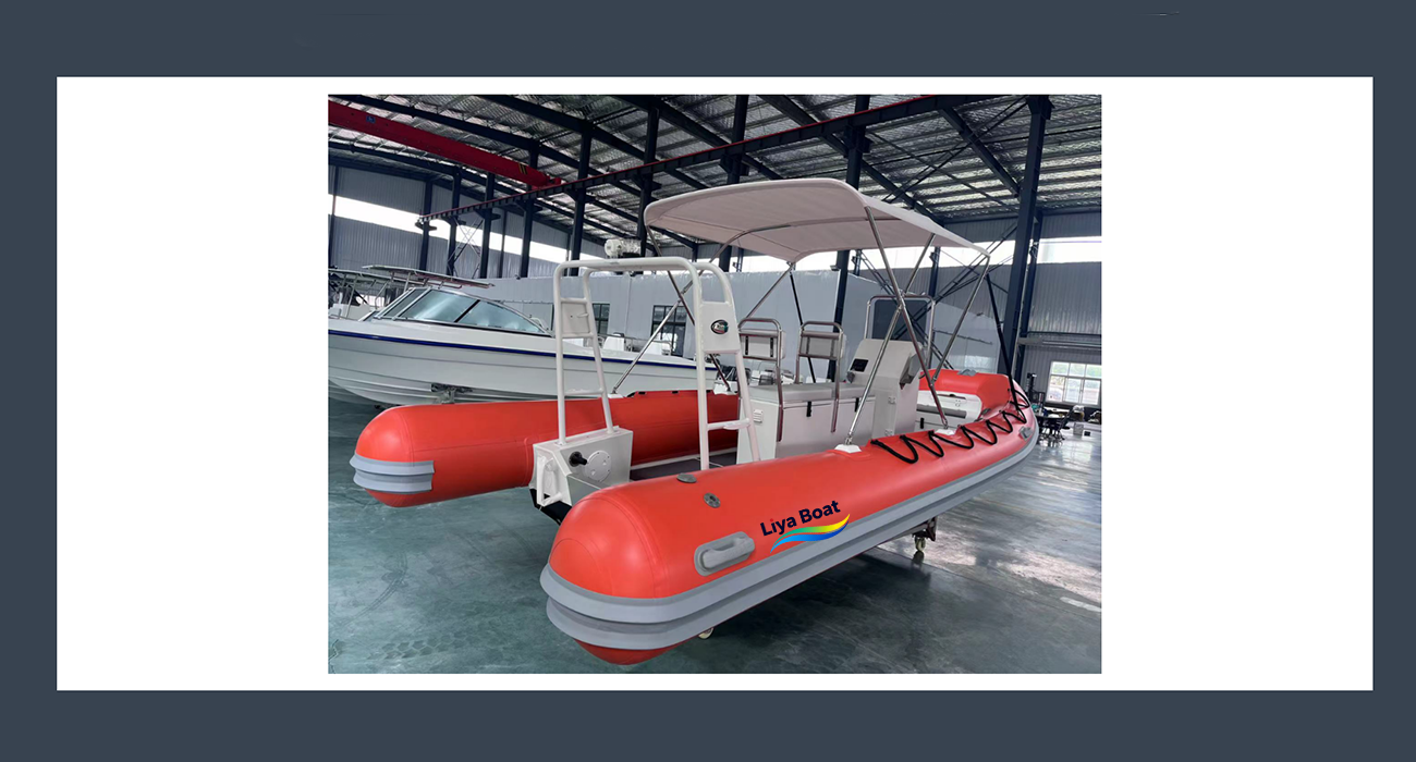 Bateau de travail modulaire RIB en aluminium de 5,8 à 7,5 m, personnalisable, 16 personnes, certifié CE