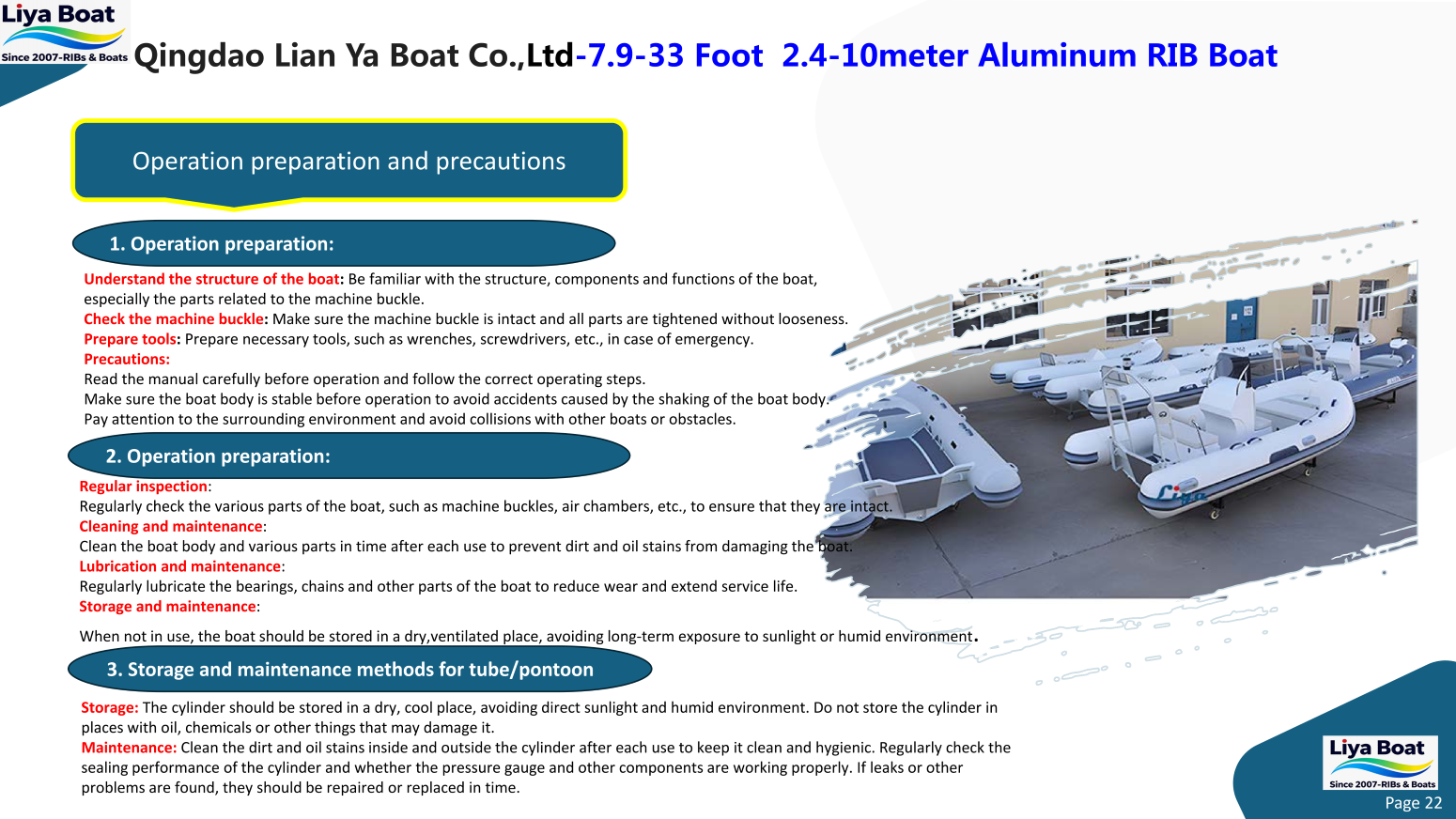 opération 5,8m aluminium