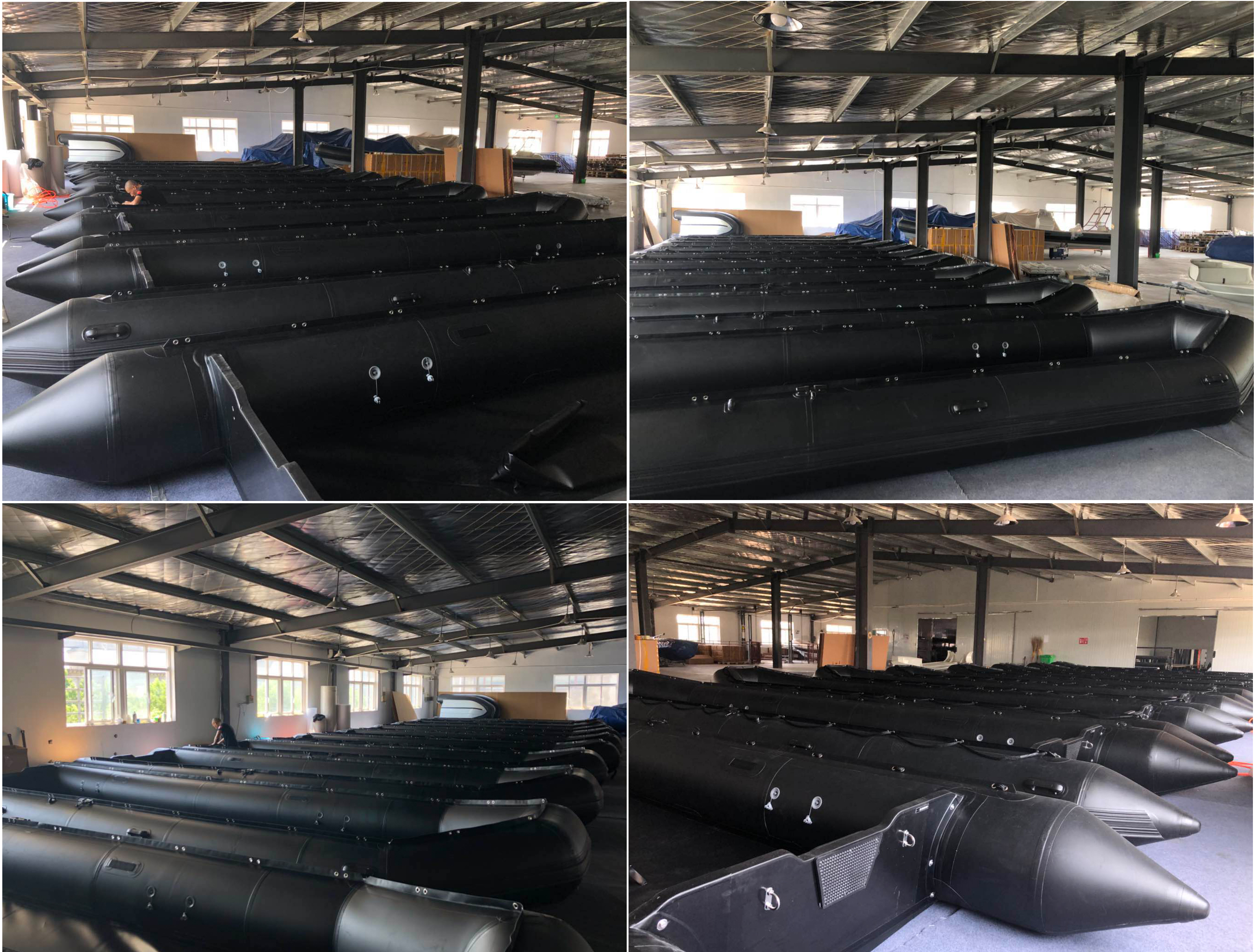 Liya 7,5 m nouveau bateau gonflable UB fini