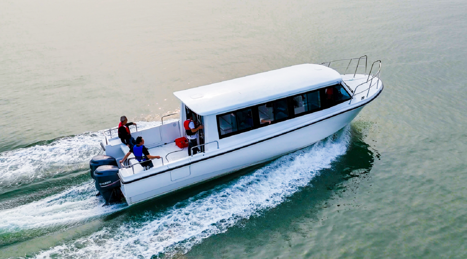 Schéma d'aménagement de cabine personnalisable (visite, restaurant, charte)