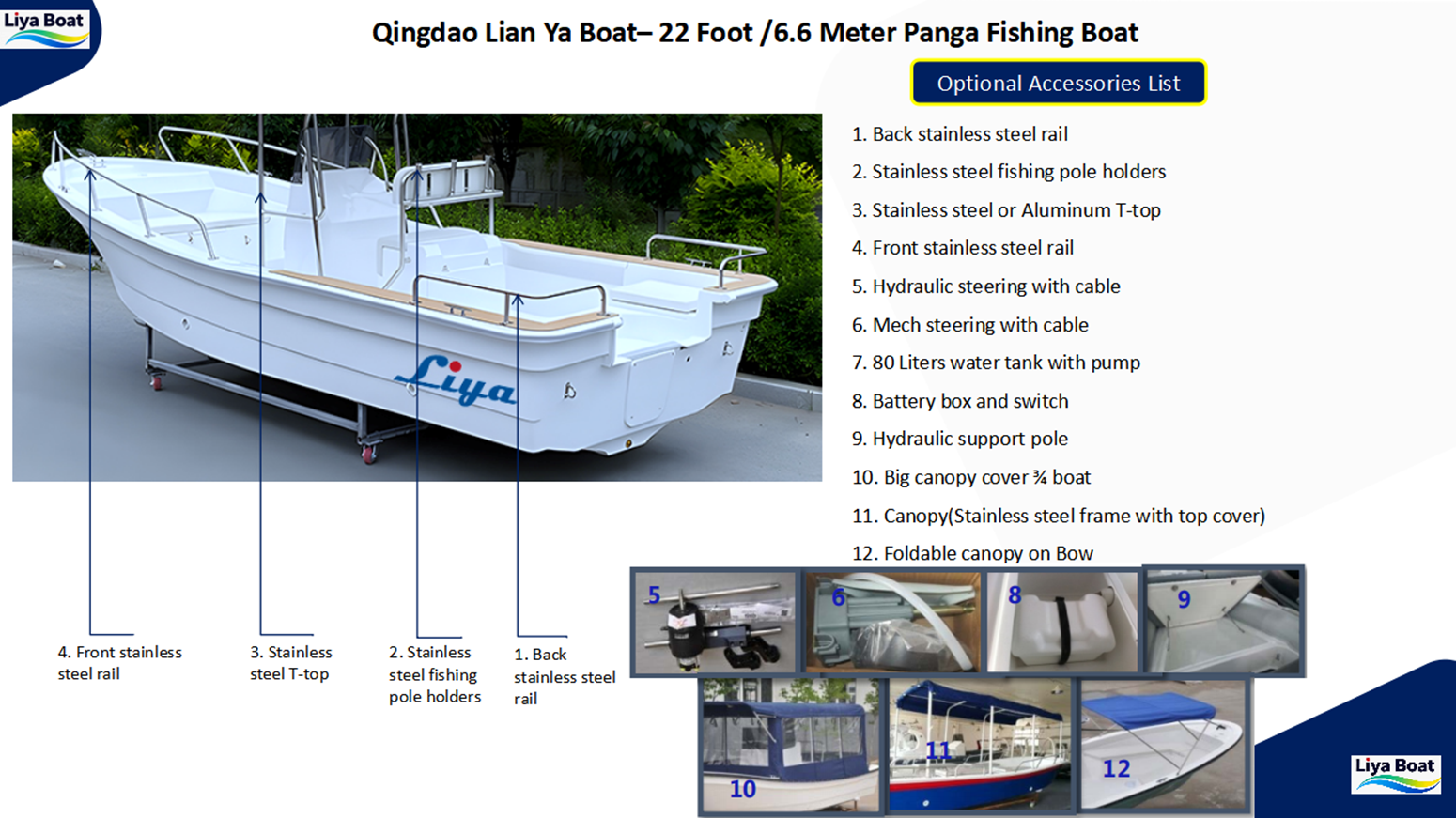 Accessoires en option 1