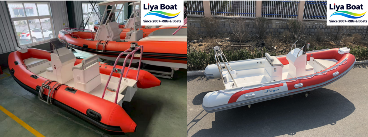 Détail du compartiment de rangement de la proue et de la poignée de sécurité