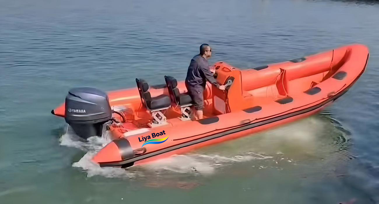 Liya Tornado 5-6,5 m Bateau RIB à pont ouvert pour l'entraînement et l'aventure