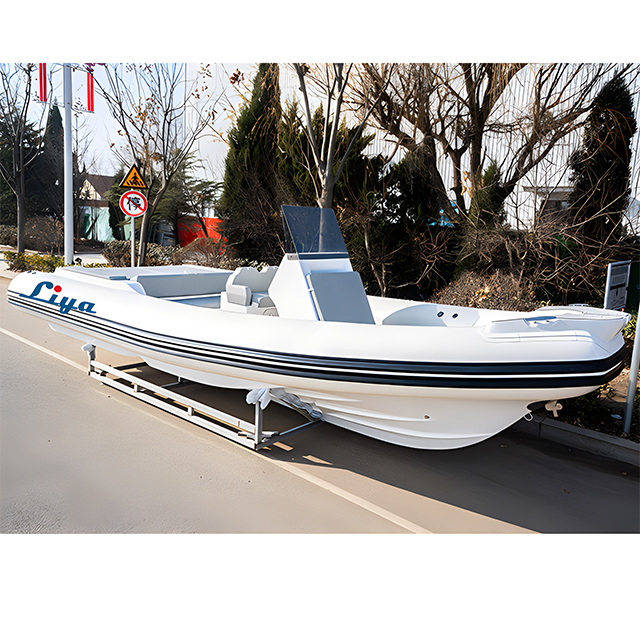 Liya bateau RHIB gonflable rigide de luxe de 25 pieds 