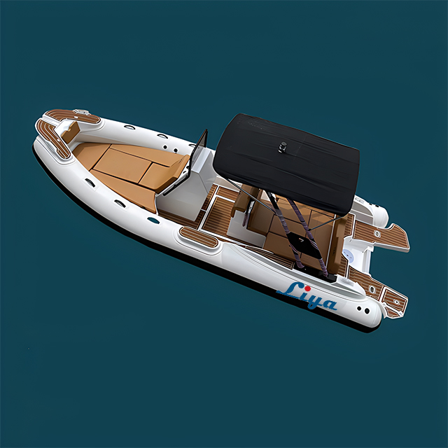 Bateau pneumatique semi-rigide en Hypalon de 22 pieds