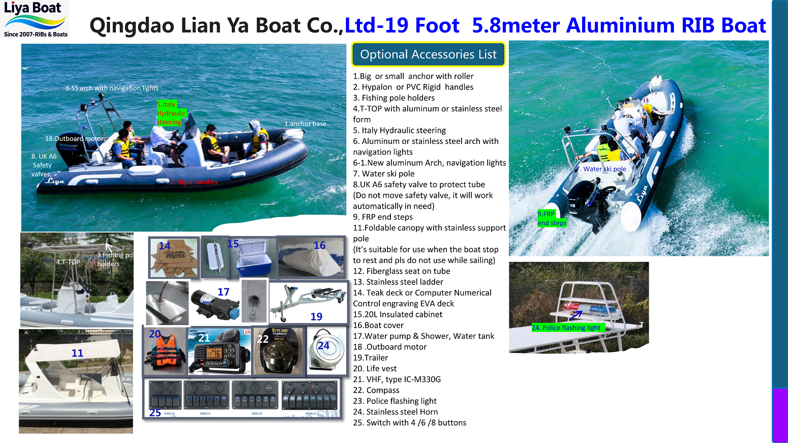 accessoires aluminium 580 3