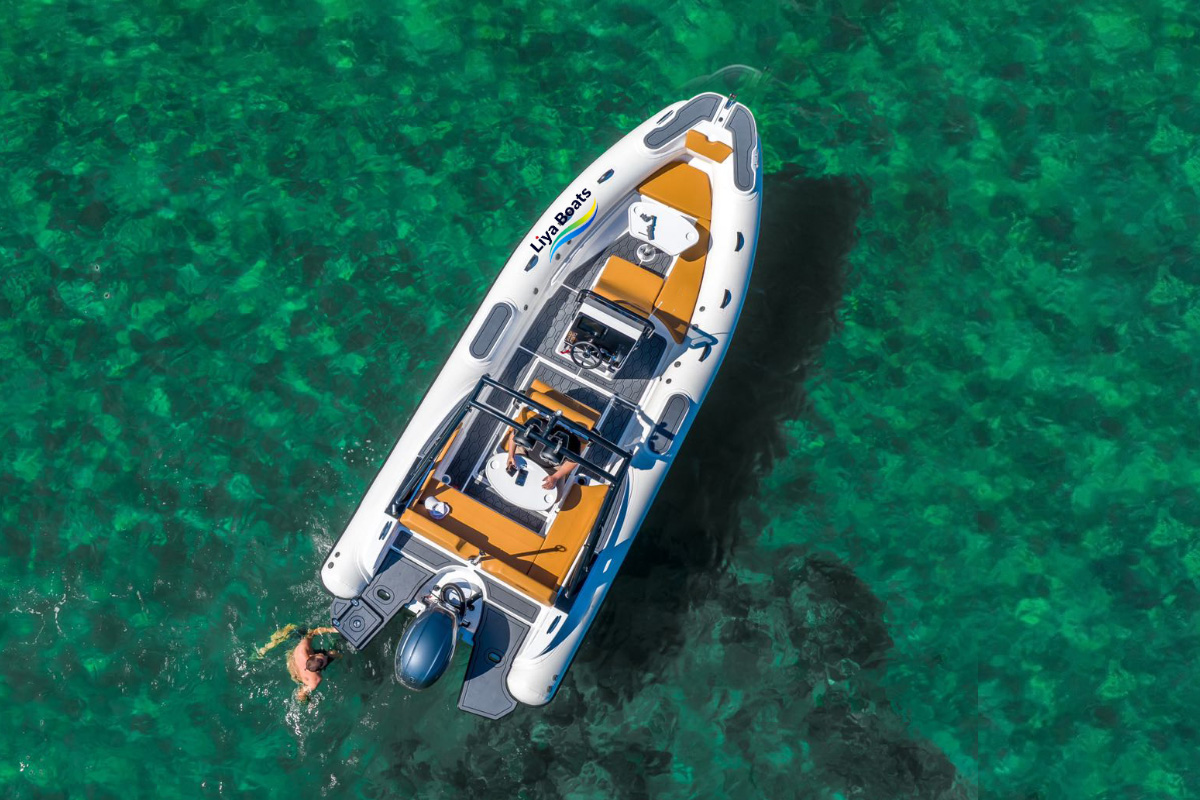 Bateaux semi-rigides professionnels Liya