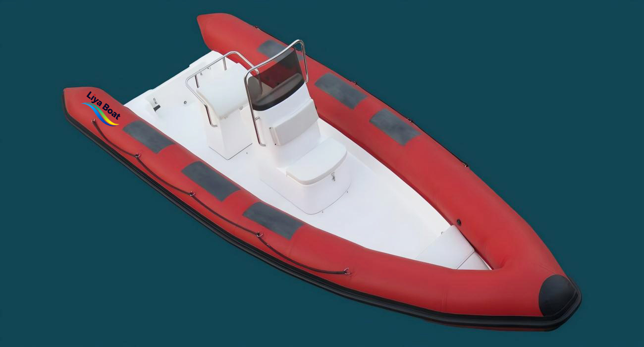 Liya Tornado 5-6,5 m Bateau RIB à pont ouvert pour l'entraînement et l'aventure