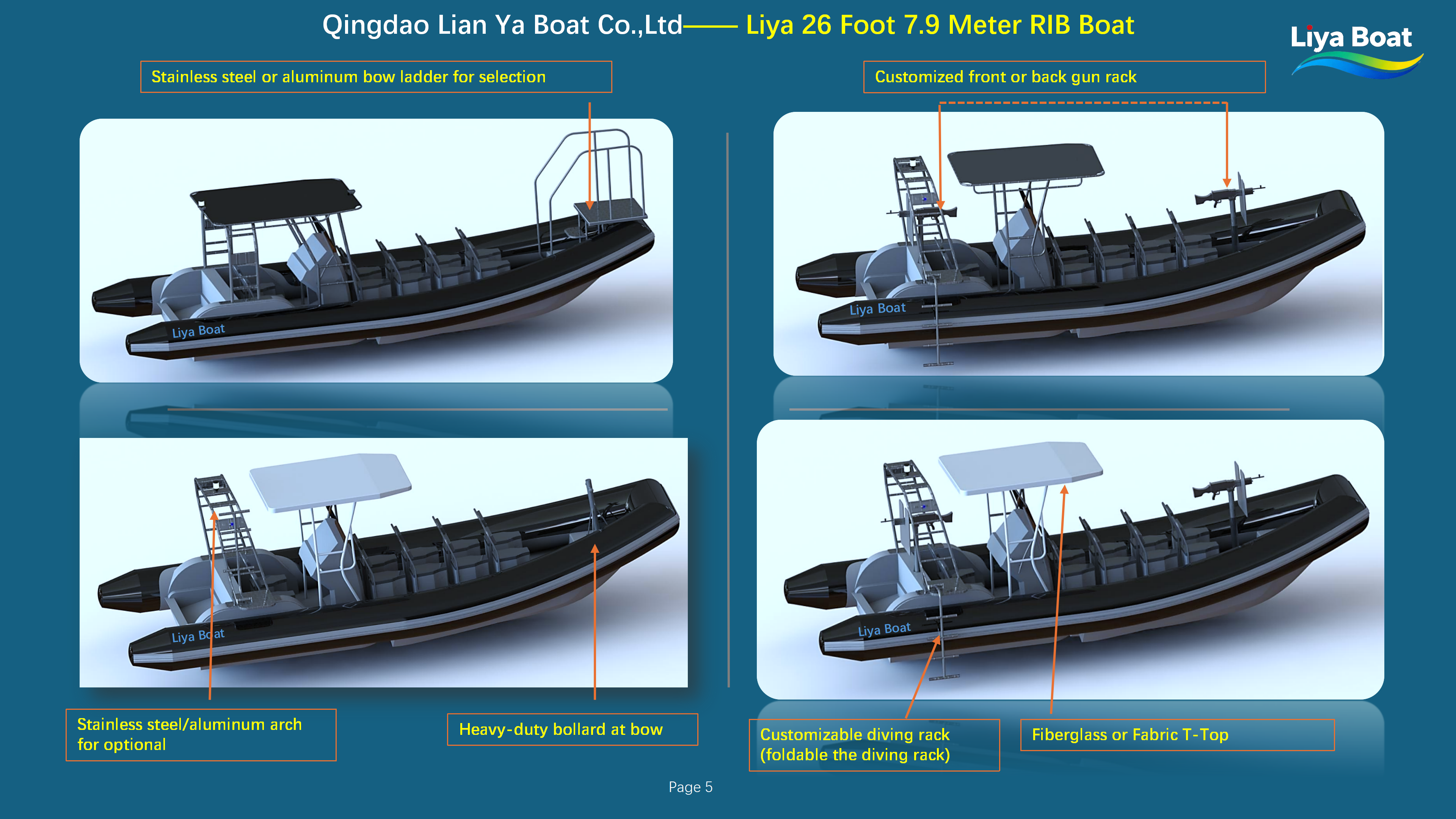 Liya militaire RIB 26 pieds_05
