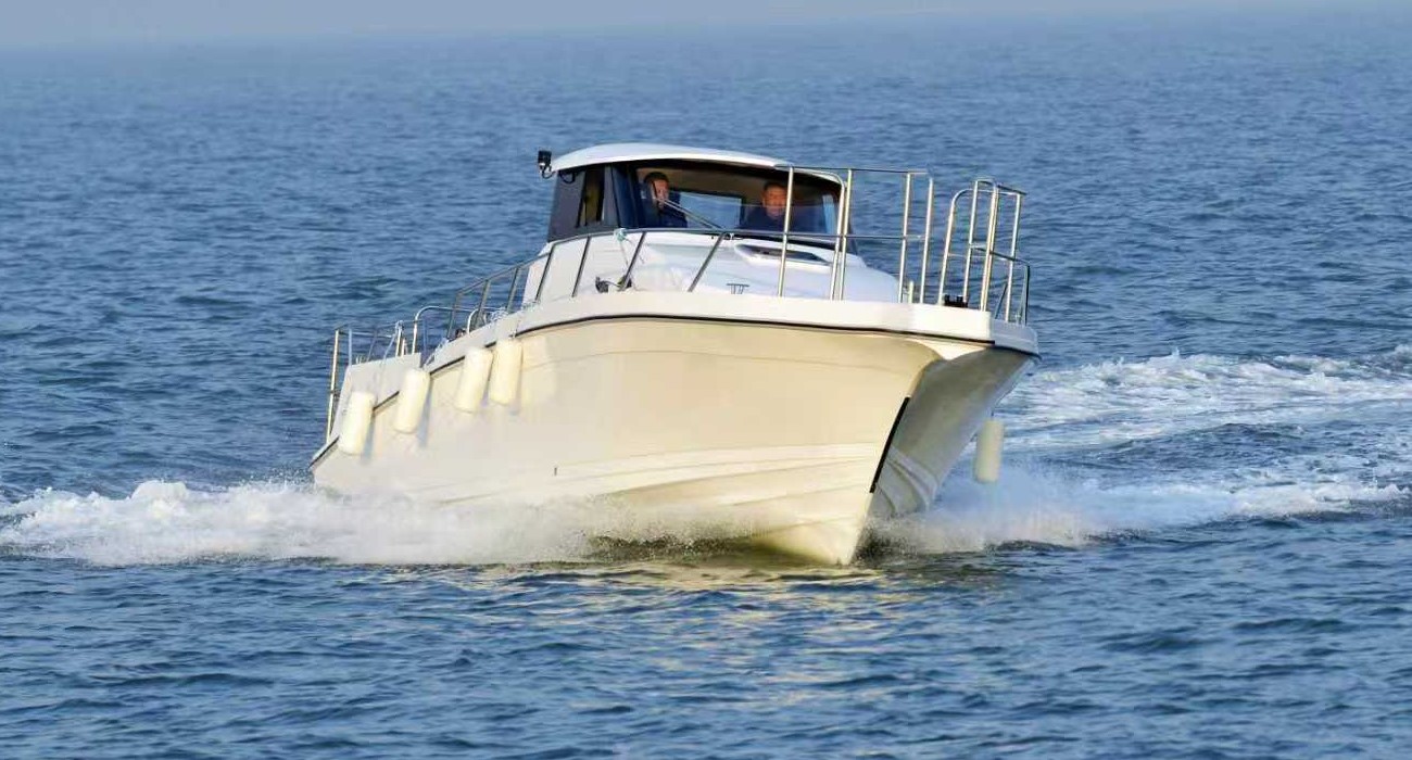 Liya Navire d'excursion de passager de bateau de pêche de cabine de fibre de verre de 45 pieds