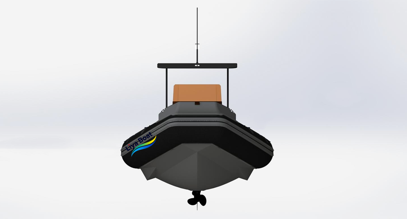 Liya 7,9 m (26 pieds) Professional Patrol RHIB, 16 sièges, prêt pour porte-armes, haute vitesse