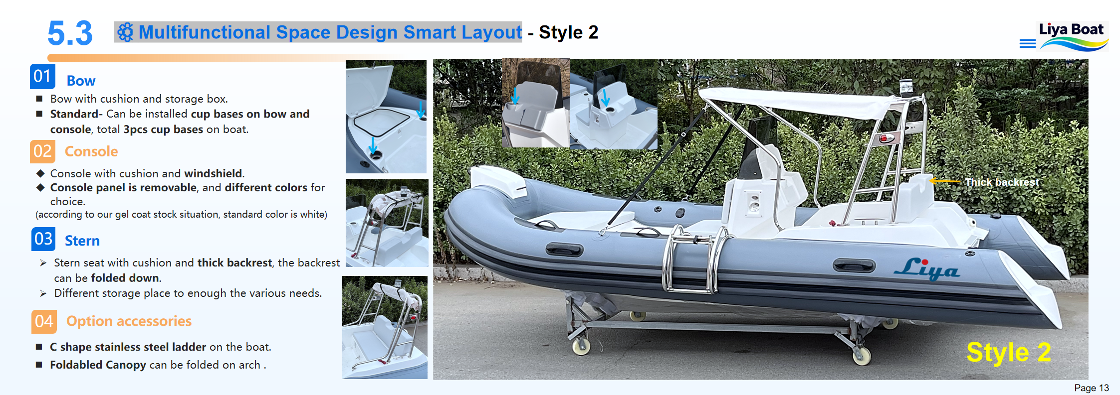 Banquette arrière avec rangement et dossier rabattable